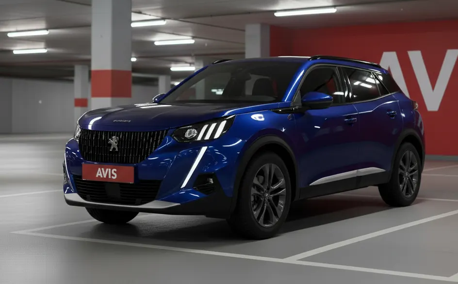 Peugeot 2008 kiralık araç